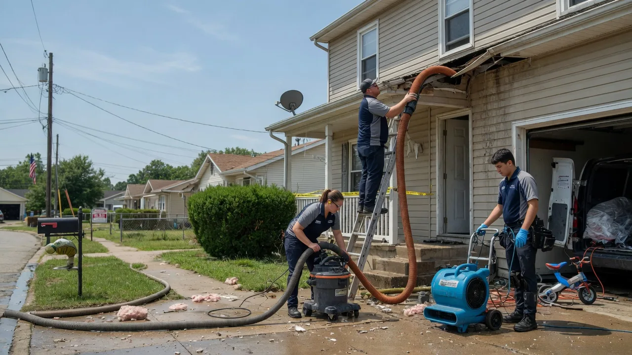 Water Damage Restoration in Fresno, OH near me